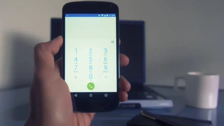 Smartfon z Androidem z otwartymi ustawieniami ekranu głównego